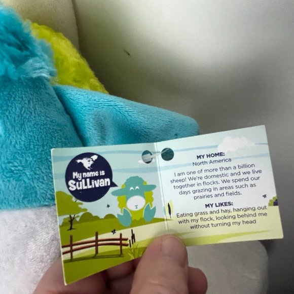 Rare Everbrook Academy Plush‎ Lamb Sheep Continental Critters "Sullivan" NWT - Picture 4 of 15